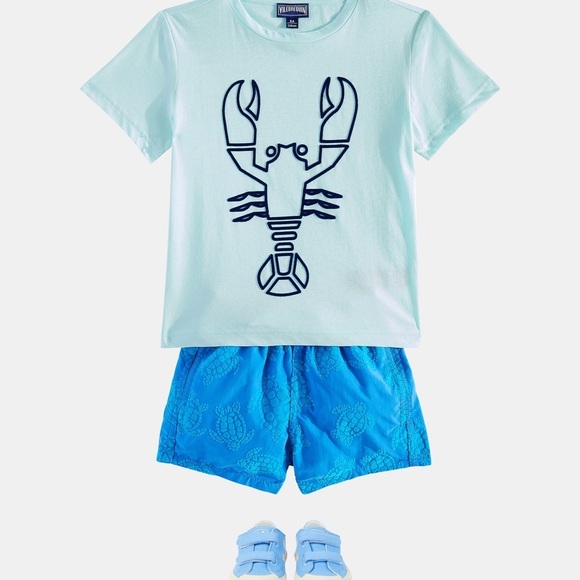 Vilebrequin luxury French kids blue
Jim printed swim trunks Sz 2Y - Picture 3 of 11